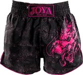Joya Dragon Kickboks Broekje - Zwart - Roze - XS