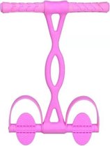 Home Fitness Pedaalspanner Sit-Up Aid Multifunctioneel elastisch touw, specificatie: Little Waist Crystal (roze)