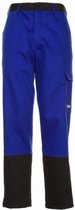 Planam hittebestendige werkbroek (5520) - Korenblauw | Zwart - 46