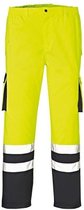 4Protect 3491 Hi-Vis werkbroek Baltimore - Fluor geel | Donkerblauw - L