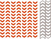 Marianne Design Embossing folder + Mal Tire Track DF3407