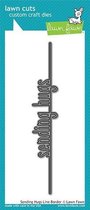 Sending Hugs Line Border Die (LF1828)