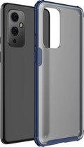 OnePlus 9 Hoesje - Mobigear - Shockproof Serie - Hard Kunststof Backcover - Blauw - Hoesje Geschikt Voor OnePlus 9