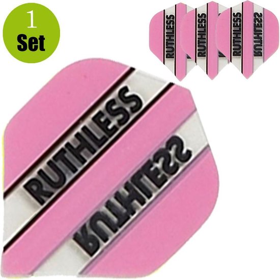 Ruthless Dart Flights - Roze- ()