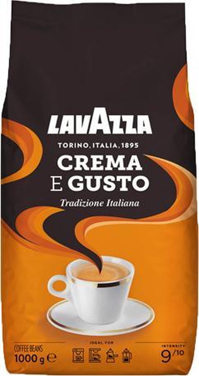 Lavazza Crema e gusto Tradizione Italiana Koffiebonen - 1 kg | bol.com