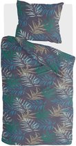 Byrklund Dekbedovertrek Mysterious Jungle - 135x200 - 100% Katoen - Blauw / Groen