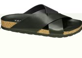 Venice Heren Zwarte slipper - Maat 44