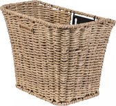 Basil Bremen Rattan Look Fietsmand FM - Voor - Kunststof Rotan - Seagrass