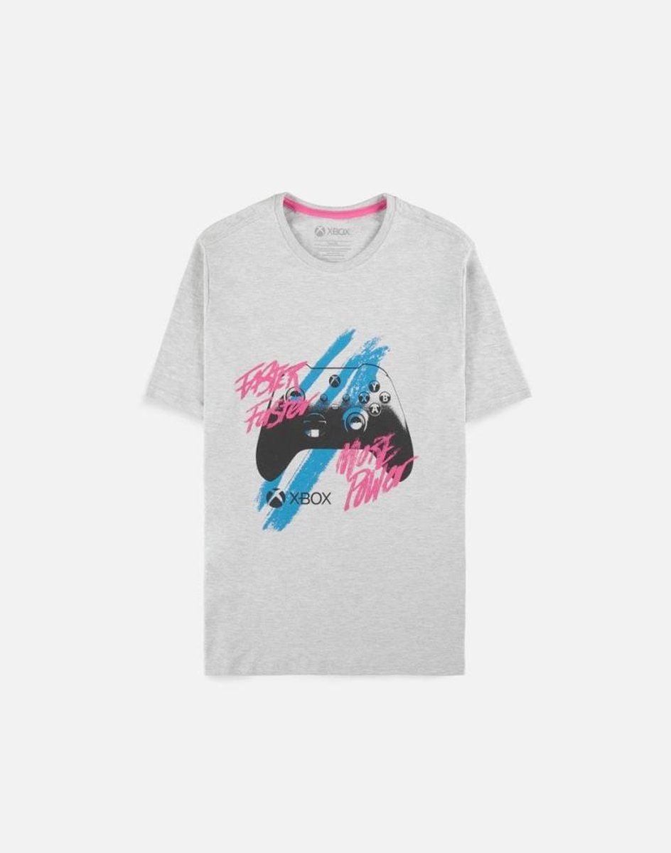 Xbox Heren Tshirt -S- Controller Grijs