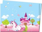 6 x Tablecover Unicorn castle 120 x 180 cm