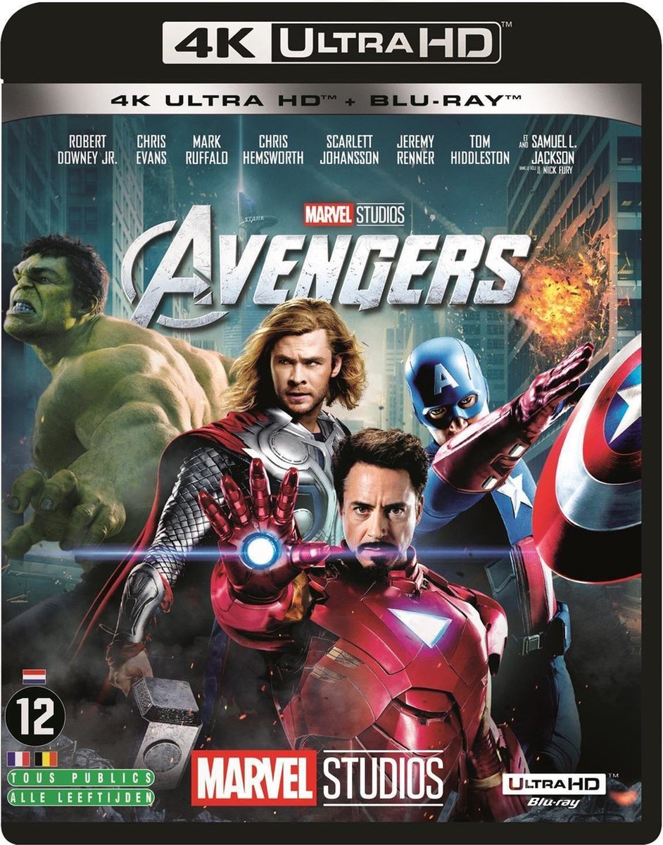 Avengers (4K Ultra HD Blu-ray) (Import geen NL ondertiteling)-