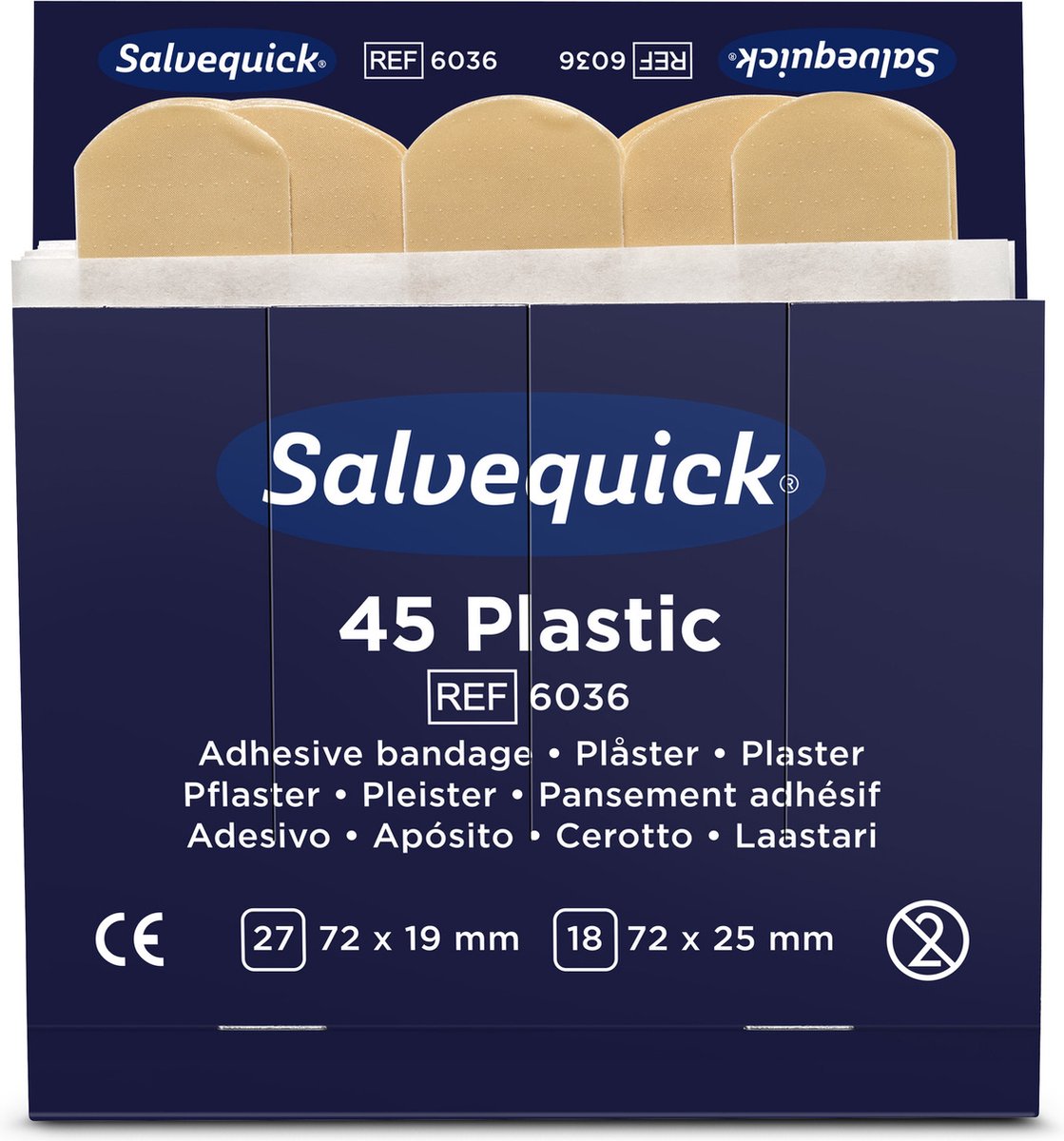 Goedkoopste Salvequick pleister beige