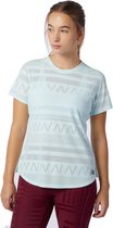 New Balance Q Speed T-Shirt Dames - blauw - maat M