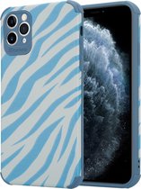 ShieldCase Blue Zebra geschikt voor Apple iPhone 11 Pro Max case