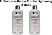 Pr Francoise Bedon - Carotte Lightening Body Lotion 2 stuks