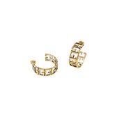 Guess Oorringen Edelstaal One Size Bronzen 32015820