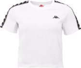 Kappa Inula T-Shirt 309090-11-0601, Vrouwen, Wit, T-shirt, maat: XL