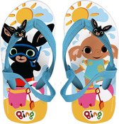 Bing Teenslippers Junior Wit/blauw Mt 29/30