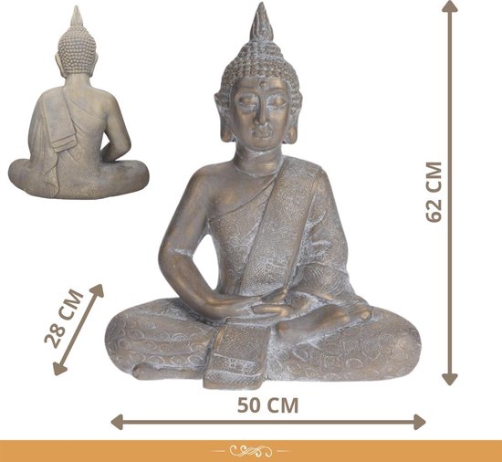 Boeddha beeld - Boeddha beeld voor buiten - Boeddha beeldje voor binnen - Buddha  beeld... | bol.com