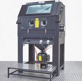 Datona® Exclusive drukstraalcabine - 990 liter - Zwart