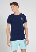 Shiwi Tee men sunshine triangle - donker blauw - L