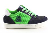 Jongens Veterschoenen & Klitteband Develab 41399-693 Blue Combi Donkerblauw - Maat 33