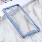 Voor Samsung Galaxy A52 5G acryl + kleur TPU schokbestendig hoesje (melkgrijs)