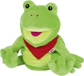 Goki | Peluche et marionnette à main Frog Frilo