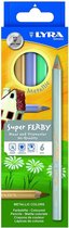 Lyra Box Of 6 Super-Ferby® Metallic Colours, Asst'D