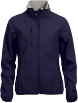 Clique Basic Softshell Jacket Ladies 020915 - Vrouwen - Dark Navy - 3XL