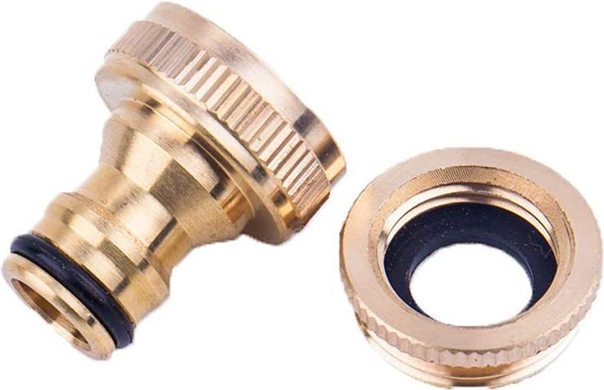 Kärcher kraanstuk G1 met G3/4 reduceerstuk (compatibel met alle kliksystemen