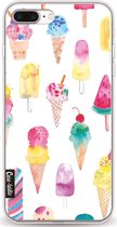 Casetastic Apple iPhone 7 Plus / iPhone 8 Plus Hoesje - Softcover Hoesje met Design - Ice Creams Print