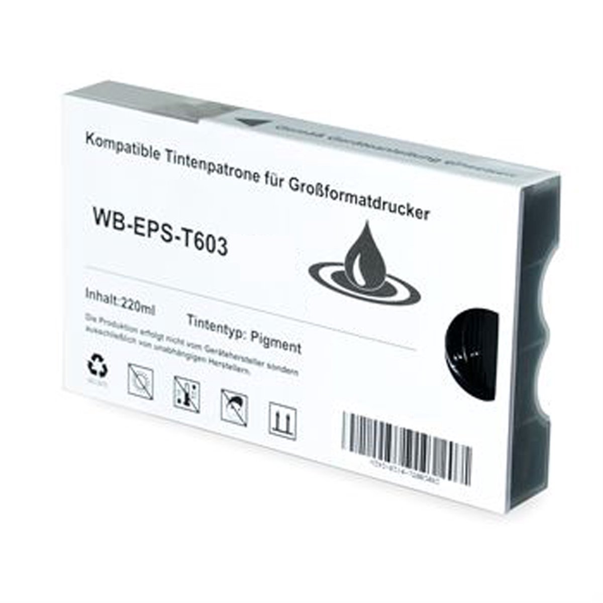 ABC huismerk inkt cartridge geschikt voor Epson T6037 XL licht zwart voor Epson Stylus Pro 7800 Xrite Eye One 7880 9800 9880