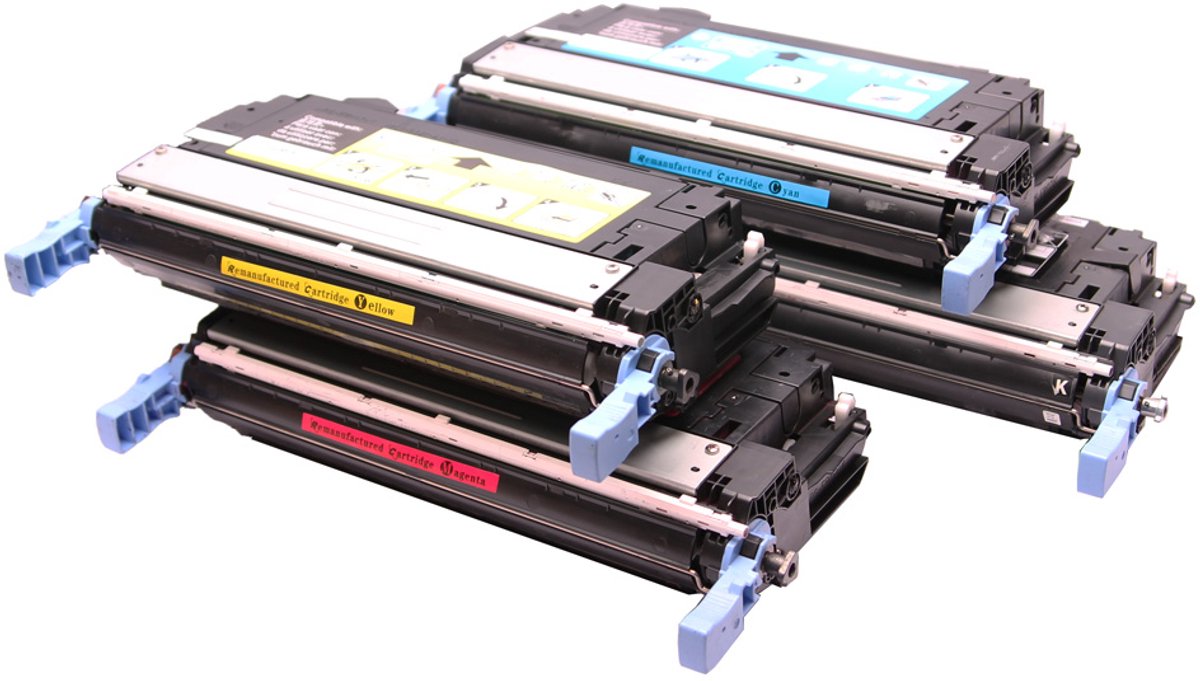 Set 4x ABC huismerk toner geschikt voor HP Color Laserjet 4700 4700DN 4700DTN 4700N 4700PH Plus HP 643A Q5950A Q5951A Q5952A Q5953A