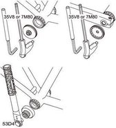 crankadapter Shimano Hollowtech II set