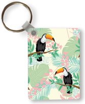 Porte-clés - Nature - Motif - Toucan - Plastique