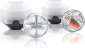 Final Touch - AnchorIce - Luxe Drink Chiller Spheres - Ijsblokjesvorm Herbruikbare Ijsblokjes - Set van 2
