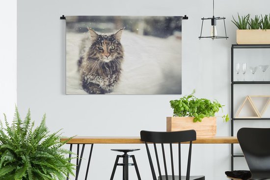 Couverture tissée pour petit chat - France