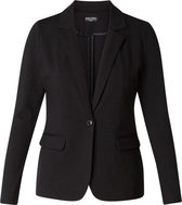 BASE LEVEL CURVY Aya Blazer - Black - maat 2(50)