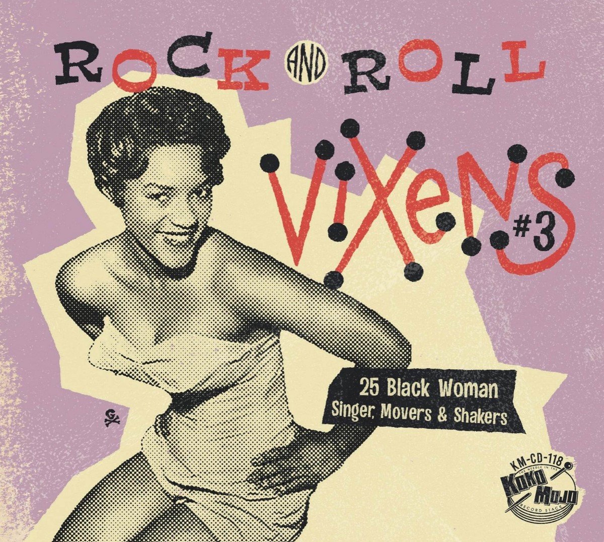 Various Artists - Rock And Roll Vixens #3 (25 Black Woman Singer, Movers & Shakers) (CD)