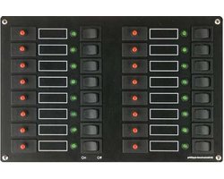 Philippi 12V/24V 16-voudig Schakelpaneel STV 316