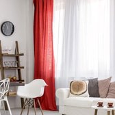 Voilage First - 90 x 140 cm - Rood