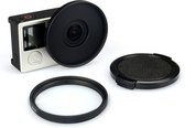 UV Lens-filter 52mm met Lensbeschermer voor GoPro 3 3+ 4