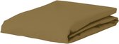 ESSENZA Premium Percale Hoeslaken Olive - 120x200