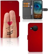 GSM Hoesje Nokia X10 | Nokia X20 Wallet Book Case Cadeau voor Vrouw Liefde