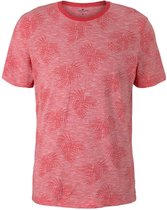 Tom Tailor Korte mouw T-shirt - 1027922 Rood (Maat: M)