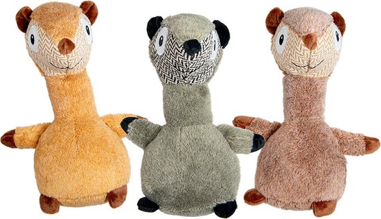 Jack and Vanilla - Jack And Vanilla - Speelgoed - Velveties Opossum - Assorti - 25cm 49/0666 - 177854 - 1pce