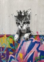 Banksy Stijl Graffiti Wall Art Print Poster Wall Art Kunst Canvas Printing Op Papier Living Decoratie 50x75cm Multi-color