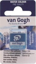 van Gogh water colour napje Cerulean Blue (Phthalo) (535
