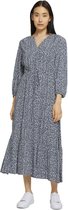 Tom Tailor Jurk Midi Printed Dress 1026960xx70 27617 Dames Maat - 40